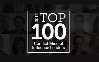 iTSCi lead ranked #9 in 2017 Top 100 Conflict Minerals Leaders